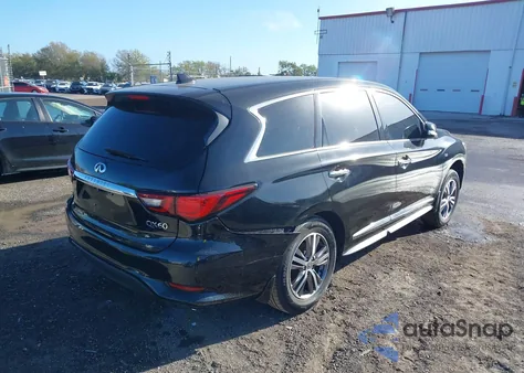 2020 Infiniti Qx60 Pure из США, поврежденный, VIN 5N1DL0MN6LC540451